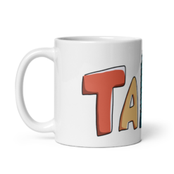 souvenir mug with taipei 101 design