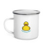 rubber duck enamel cup