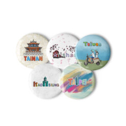Iconic Places | Button Pins