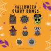 Halloween Candy Domes